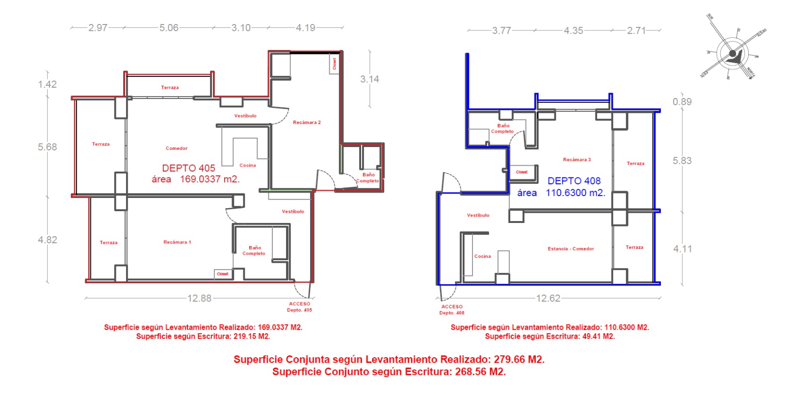 Azteca Princess 405 y 408 - Planos 2
